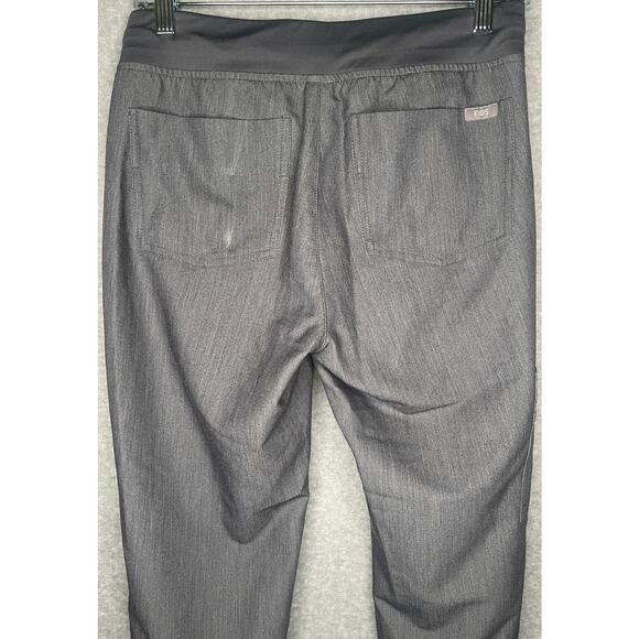 Figs women’s grey scrub pants jogger drawstring elastic waist 5 pockets XS - Picture 4 of 8